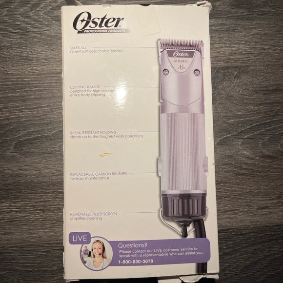 Oster Golden A5 Clipper with #10 Blade (in box) - Picture 6 of 9
